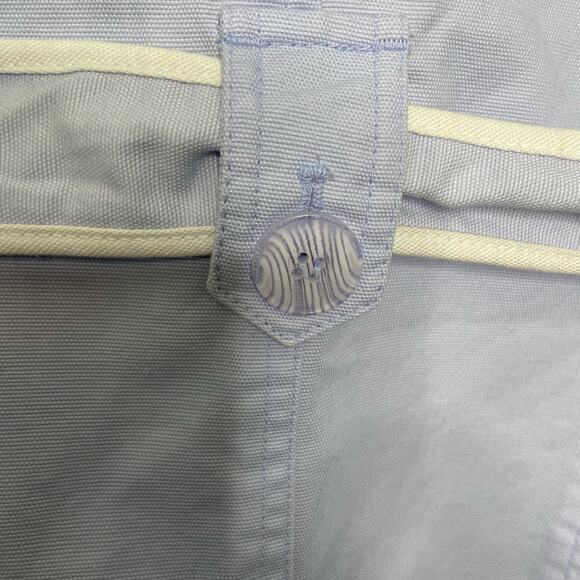 Arizona Jean Co Girls Large Trench Coat Jacket Light Purple Button Up Lined - Picture 9 of 14